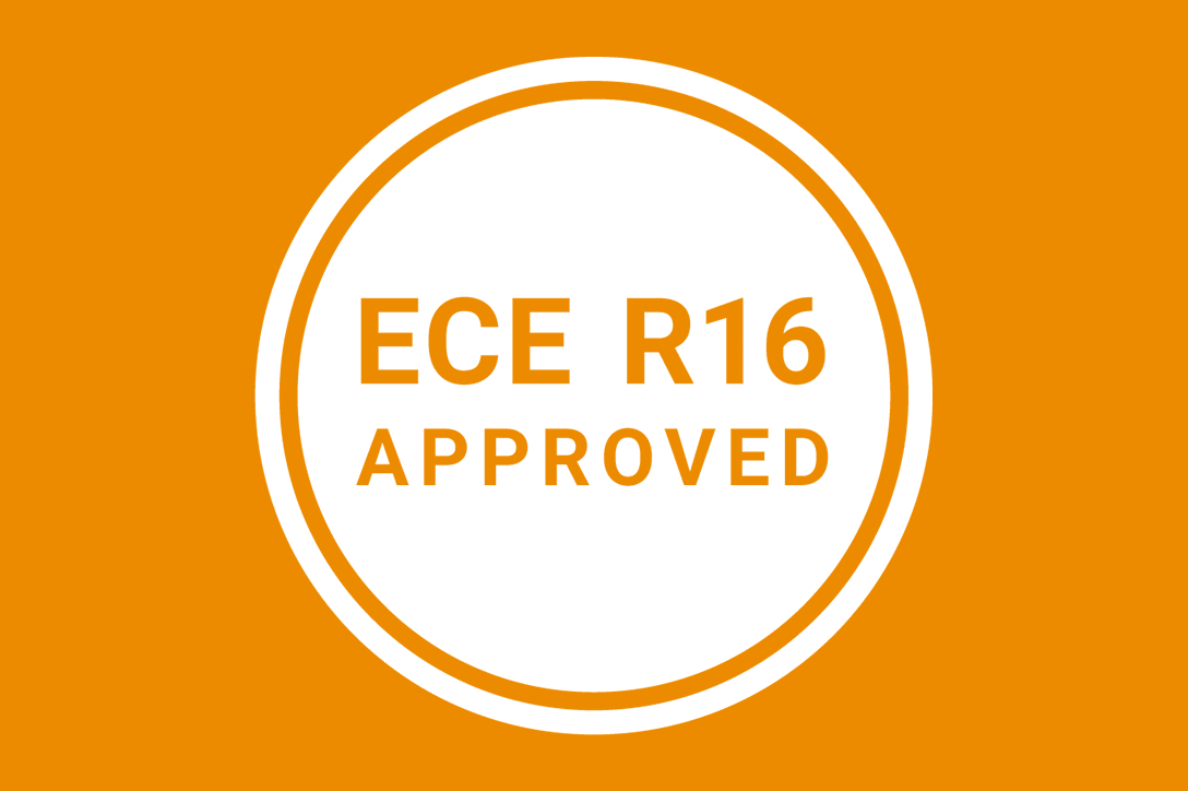 ECE R16 approval